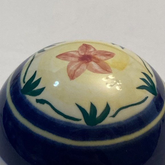 Ceramic Drawer Pull Knobs Cabinet Pulls Flower Floral Set of 11 Blue Green Pink - Picture 11 of 13